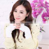 Wholesale Autumn and Winter Half Acrylic Gloves Hook Flower Type Knitting Women Warm Gloves thumbnail-3
