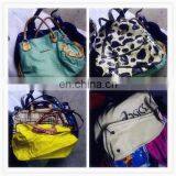 China supply used school bags high quality used pack bags mixed lady used purse bags