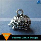 Factory Direct Sale Simple Design Antique Silver 14mm x 12mm Hedgehog Animal Pendant
