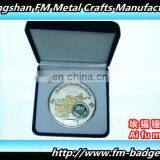 High Grade Silver Plated Coin With Exqusite Velvet Box
