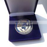 Chiina Factory OEM Wholesale Gold Double Side Metal Israel Challenge Collection Coin With Sand, With Gift Box, PVC Pouch