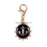Metal Enamel Bottle Keychain Lobster Clasps Keyring With Colorful Crystal Coke Keychain for Bag Accessories thumbnail-3
