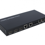 100m 1x2 HDBaseT Splitter,HDCP2.2,support POC,Ethernet,RS232 Pass through