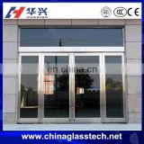 CE approved exterior clear glass aluminum patio sliding door