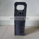 Factory Supply Customized Size Felt Drawstring Wine Bag thumbnail-7