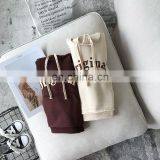 Baby Girls Casual Letter Print Fleece Hoodie Sweatshirt Sweater Beige 2 Colors 4 Size thumbnail-4