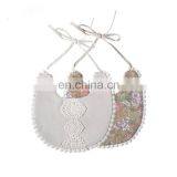 Wholesale Cotton Print Lace-up Cute Baby Bibs thumbnail-1