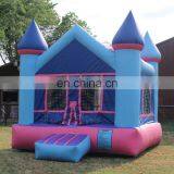 Pink and Purple Trampoline Bounce House Cheap Child Jump Inflatable Bouncer thumbnail-2