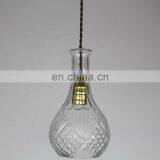 Modern Vintage Style Bistro Led Red Wine Storage Glass Shade Pendant Lighting thumbnail-3