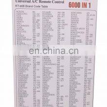 KT-E08 Air Conditioner Remote Control Universal A/C Remote Control 6000 in 1 thumbnail-5