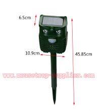 Outdoor Electronic Solar Powered Ultrasonic Sound Animal Bird Repeller With Led Lights thumbnail-2