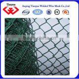 Green Color Pvc Coated Chain Link Fence thumbnail-3