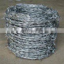 Barbed Wire Powder Coated Fencing Trellis & Gates Type Galvanized Surface Treatment Barbed Wire thumbnail-5