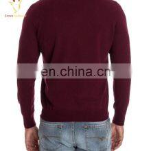 High Quality Classic Crew Sweater Woollen Pullover for Men thumbnail-3