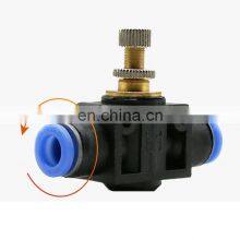 Pneumatic Throttle Flow Control Valve Tube OD 4mm 6mm 8mm 10mm Pneumatic Fittings LSA-8 LSA-10 Quick Connector Pneumatic Parts thumbnail-4
