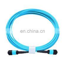 High Density Fiber Optic OM3 12 core MPO Patch cord 24 core MTP Cable
