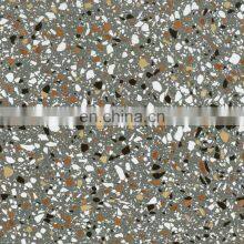 Terrazzo Design Matt Surface Rustic Colourful With Black Ceramic Porcelain Porcelanato Floor Tile