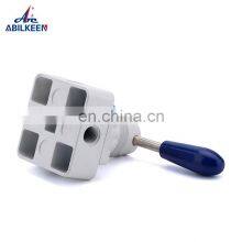 4HV210-06 Hand Push Pull Manual Rotary Valve/Switch 4HV210-06/08 Port 1/8