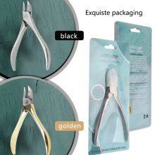Professional Stainless Steel Pedicure Nail Cuticle Nipper With Sharp Jaw thumbnail-3