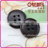 High Standard 4 Holes Natural Corozo Buttons thumbnail-3