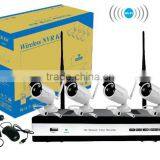 2016 Home Use Wireless WIFI NVR Kits 4 Pcs Hotselling Cheap IP 1.0MP 1.3MP 2.0MP Cameras thumbnail-2