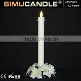 Home Decoration Flameless LED Taper Candle Light With USA, EU Patent thumbnail-3