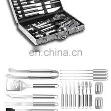 Factory Supply 18pcs Stainless Steel Cooking Commercial Outdoor Grill BBQ Tools Set thumbnail-4