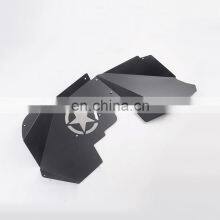 Aluminum Black Fender Trim for Jeep Wrangler JK 07+accessories Front Inner Fender for Jeep thumbnail-2
