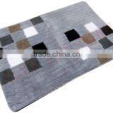 Wholesale Mats and Rugs Elegant Block Design Washabel Bath Mat