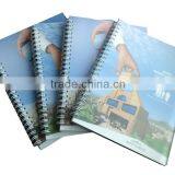 Free Sample Spiral Notebook With Custom Printing Quality Choice