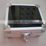 Silver Light Lockable Aluminum Watch Case