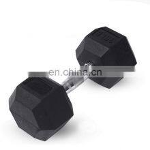 Custom Gym Mancuernas Kurzhantel Equipment Weight Lifting Dumbbell Set Man Fitness Black Rubber Hex Dumbbell Sets thumbnail-5