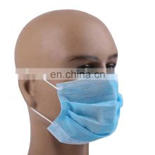 Disposable CE EN14683 Mask face medical masken non woven facemasks black face care 3ply  facial mask