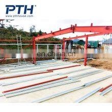 High Quality Steel Structure Fabrication Low Cost Steel Frame Industrial thumbnail-2