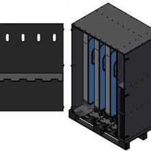 HDPE transport box for the Portable Refill Station PT-RS-03 / PT-RS-03-GP-BL