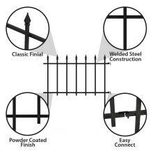 Entwickelt für Null Wartung | Dieser verzinkte Stahlzaun garantiert jahrelang wartungsfreies Funktionieren thumbnail-4