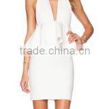 2015 Customized Summer White Plus Size Women Dress Quality Choice thumbnail-2