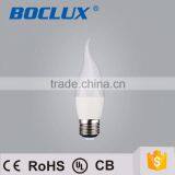 LED Tail Candle 6w Beautiful E27 for Crystal Lamp thumbnail-1