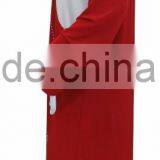 95%polyester 5%spendax Milk Silk Casual Muslim Gown With Chemical Lace thumbnail-4