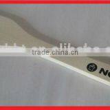 Wooden Engraved Stirring or Mixing Spatula With Custom Logo thumbnail-1