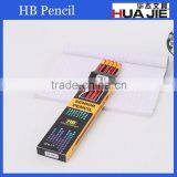 Black Color Wood Material HB Pencil