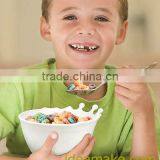 Cereal Bowl Milk in Silicone Smart Gifts For Kids/The Slash Splash Cereal Bowl