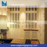European Style Shutters- White Teak