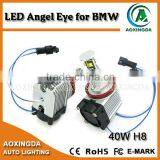 40W H8 LED Angel Eye Halo Ring Light Marker