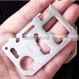 Outdoor Portable Mini Survival Multitool Card Quality Choice thumbnail-4