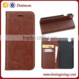 new design product magnetic wallet case for iphone6 plus flip case