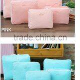 Hot Selling Home Travel Luggage Organizer Bag Set 5 Pieces Set Bag Organizer Insert Storage Pouch 4 Colors thumbnail-5