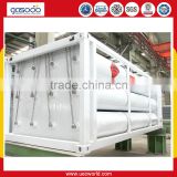 40ft 12 tubes CNG tube skid for high pressure helium gas