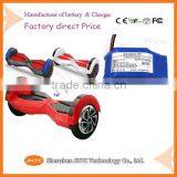 Battery for bluetooth scooter hoverboard samsung battery for smart balance scooter UL certification                        
                                                Quality Choice