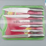 7pcs Knithen Knife Set With Stainless Steel Hollow Handle thumbnail-1